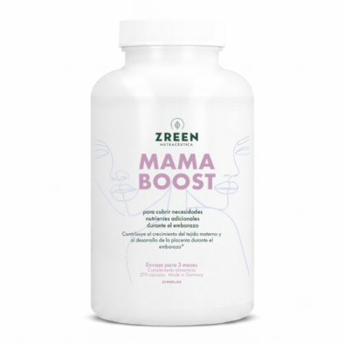 Packshot del complemento alimenticio ZREEN Mama Boost