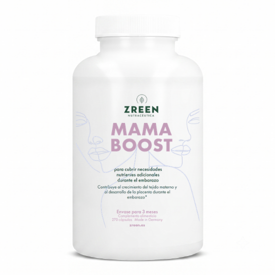 Packshot ZREEN Mama Boost-10.08.26 Packshot del complemento alimenticio ZREEN Mama Boost